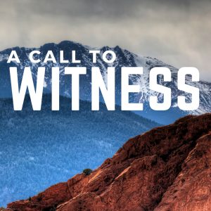 Strong and Courageous: A Call to Witness